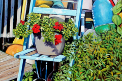 Back-Yard-with-Blue-Folding-Chair
